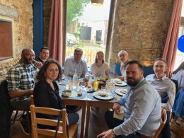 35 chefs d'entreprises réunis pour le 61ème déjeuner du club d'entreprises à Lyon Les Plaisirs Gourmands